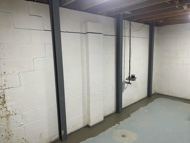 Static Wall Beams Stabilize Settling Foundations