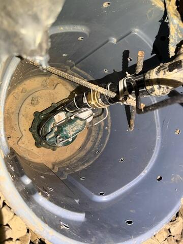 Old Sump Pump