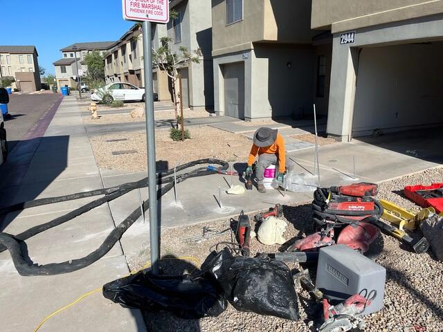 Polyurethane Concrete Lifting in Phoenix, AZ