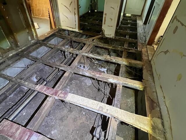 Rotted Subfloor in Franklin, OH