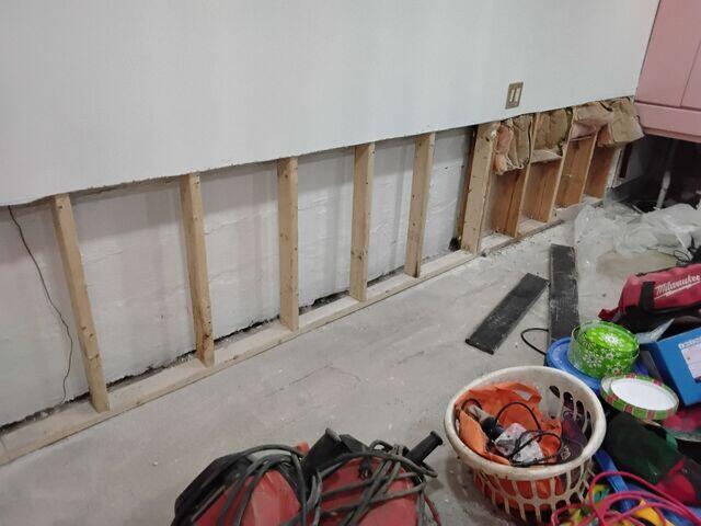 Basement in Need of Restoration