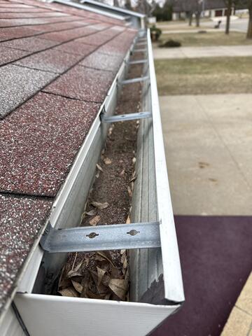 Checking gutters
