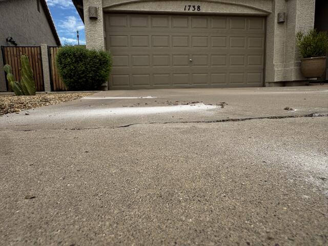 PolyLevel Concrete Repair for Gilbert Driveway