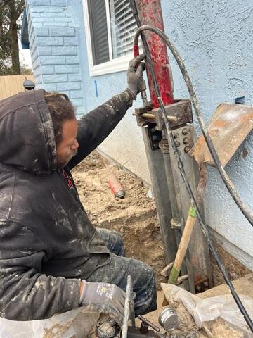 Push Pier Installation for San Diego Foundation Repair