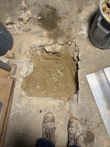 Concrete and Soil Removal for Footings