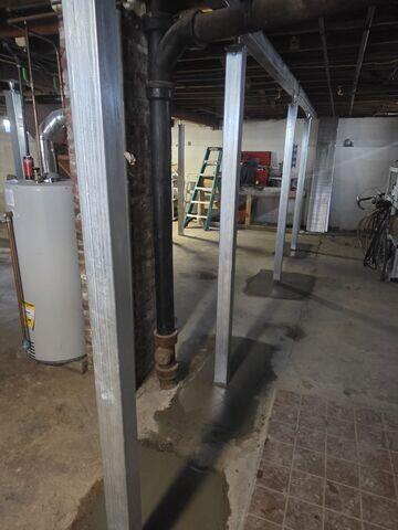 SmartJacks Cemented into Foundation