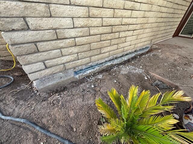 Deteriorating Stem Wall Repair in Mesa, Arizona