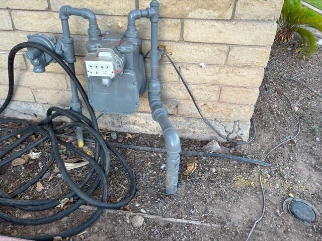 Stem Wall Damage Before Repair in Mesa, AZ