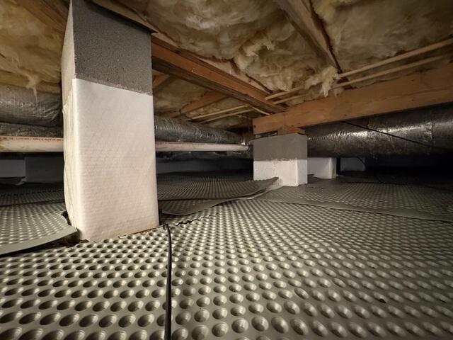 Drainage Matting Installed