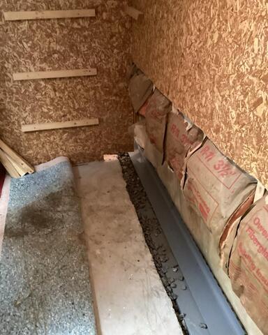 Adding In A Drainage System