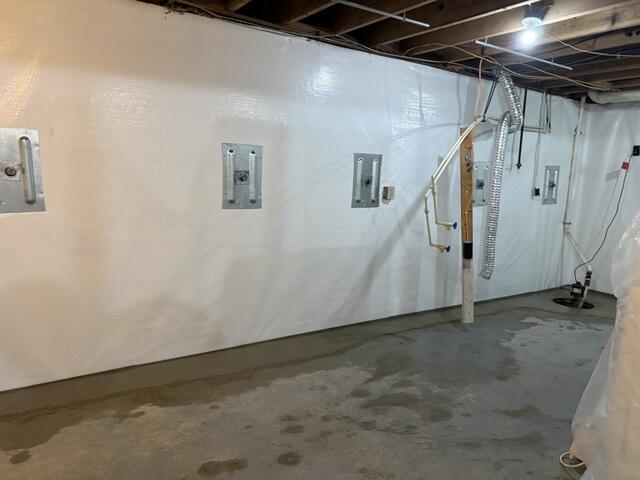 Basement Wall Stabilization