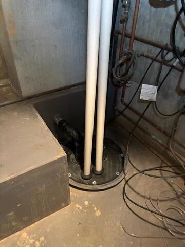 Crawl Space Sump Pump Before Encapsulation