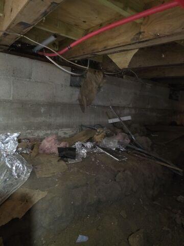 Dirt Crawl Space