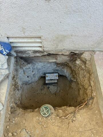 Foundation Pier Bracket Installed in La Jolla, CA