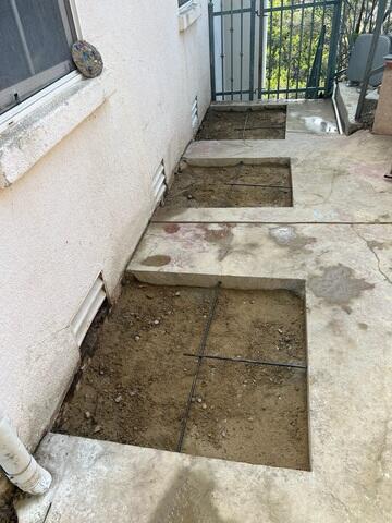 Multiple Foundation Repair Locations Along La Jolla Home