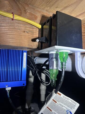Newly Installed Electrical Outlet