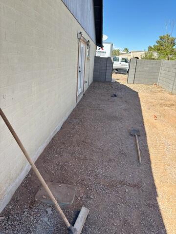 Foundation Repair Area Restored in Mesa