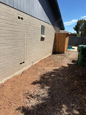 Completed Stem Wall Repair in Mesa, AZ