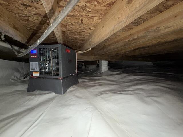 Crawl Space Dehumidification