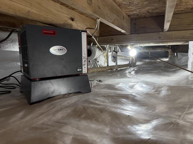 Crawl Space Dehumidification