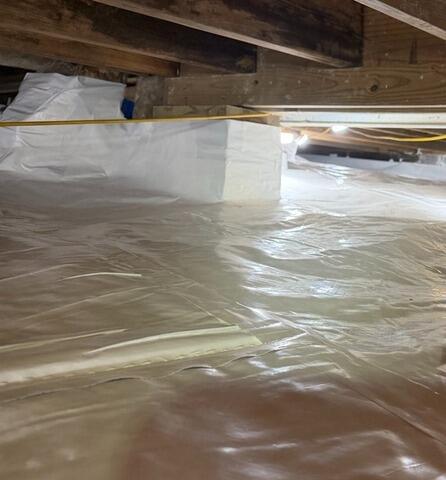 Crawl Space Moisture Barrier
