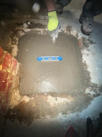 Footings Leveled