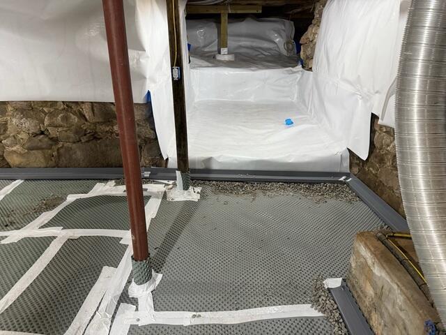 Prep for Concrete Flooring