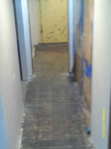 Hallway Before Finishing