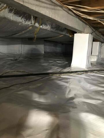 Crawl Space Moisture Barrier