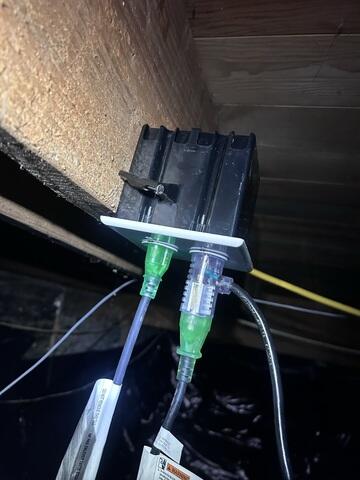 New Electrical Outlet For Sump Pump