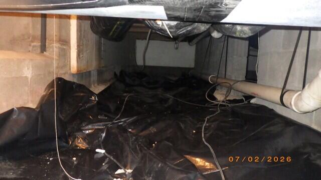 Ineffective Vapor Barrier Before Encapsulation