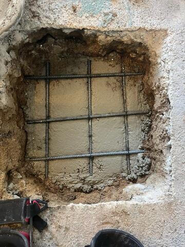 Footing with Rebar