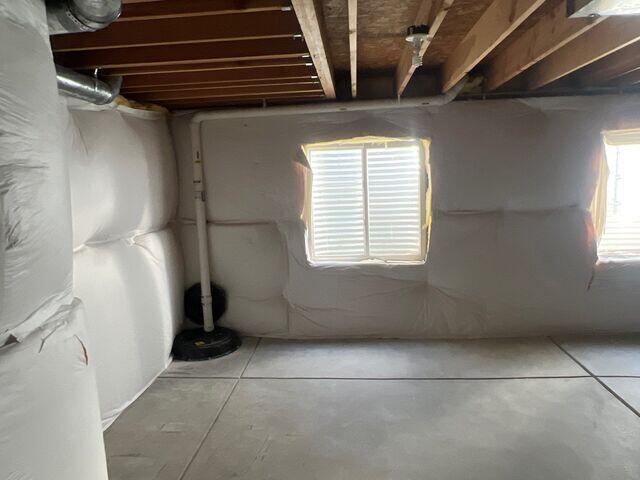 Radon Mitigation piping