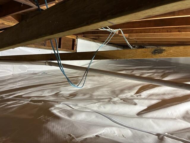 Encapsulated Crawl Space Beneath Poway Home