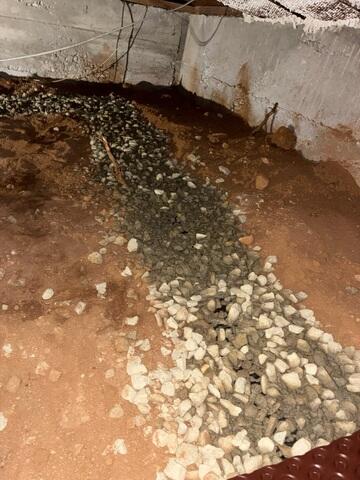 Crawl Space Drainage Preparation in Poway, CA