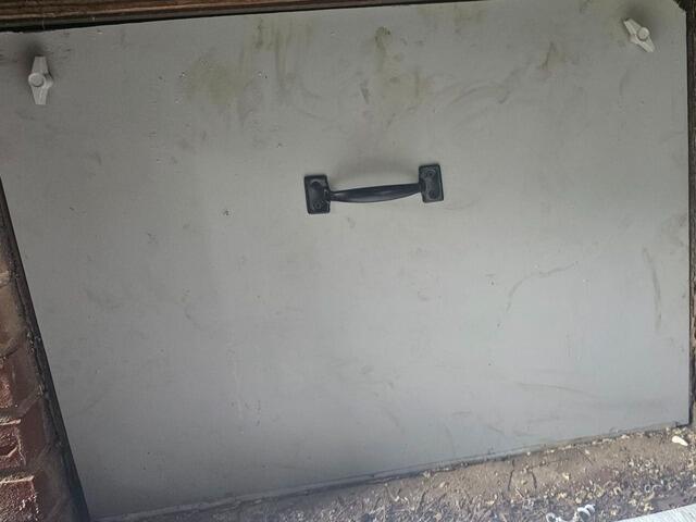 New Crawl Space Door