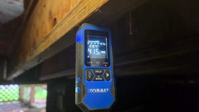 Moisture Reading