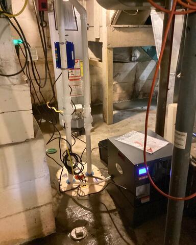 Upgraded Basement Dehumidifier