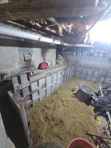 Auxiliary Wall Forms