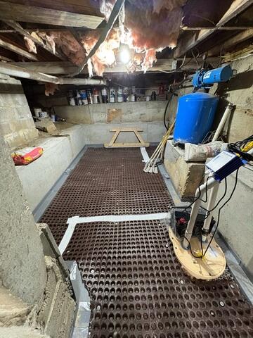 Drainage Matting and TripleSafe Sump Pump