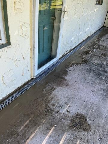 TrenchDrain Installed