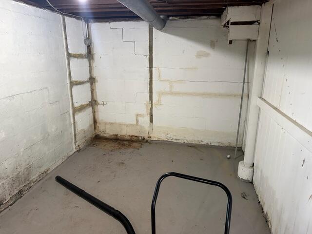 Basement During Inspection