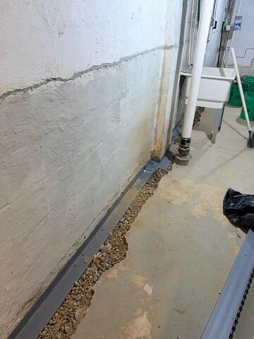 Waterproofing the Unfinished Side