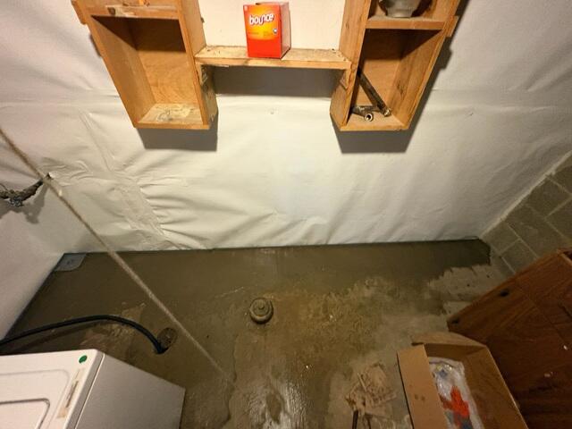 Re-Concreting the Basement Floors