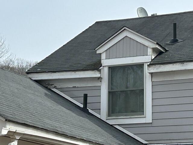 Before: Worn Shingles