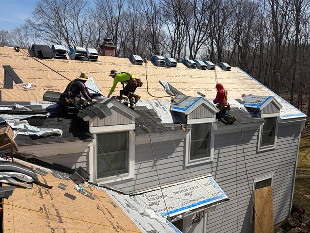 Underlayment Is Completed