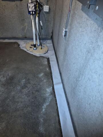 WaterGuard Drainage System Installation