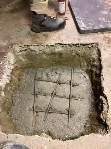 Footings with Rebar