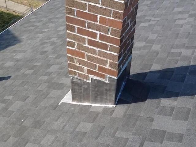 New Chimney Flashing