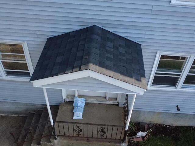 Matching Portico Roof